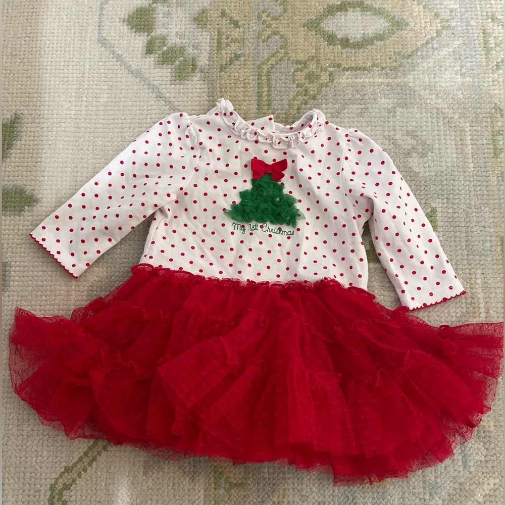 MY FIRST CHRISTMAS DRESS